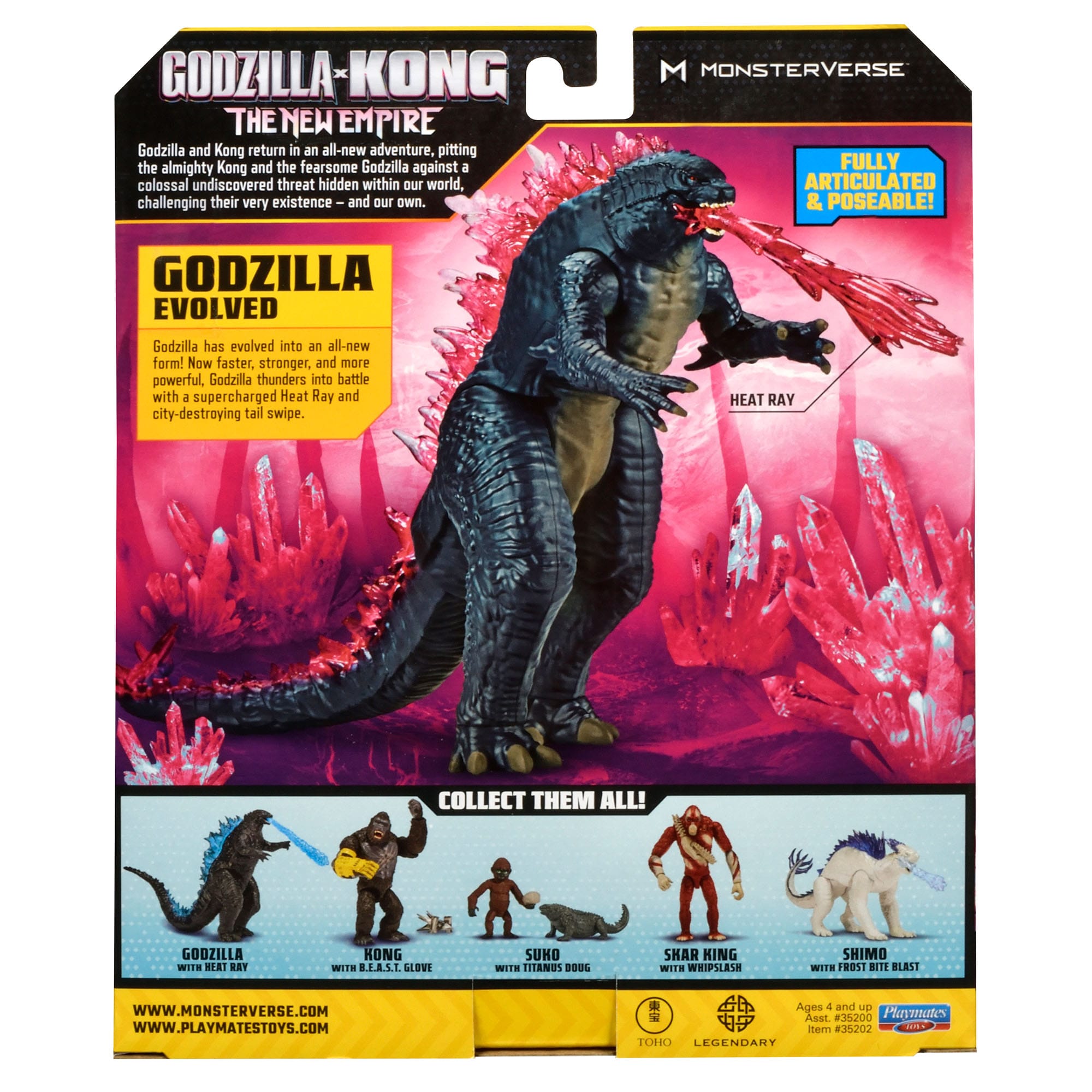 Godzilla x Kong The new Empire Actionfiguren Basic Figures 15 cm Sortiment (8)