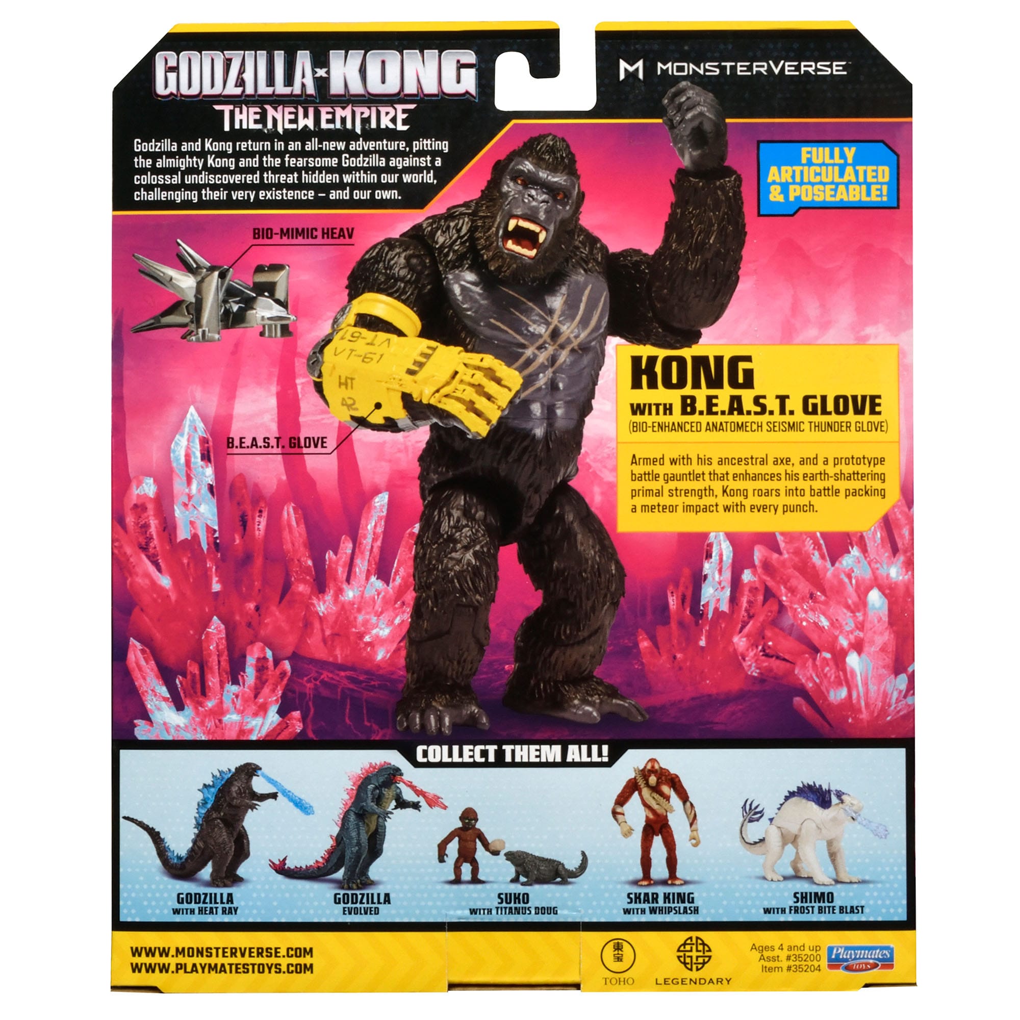 Godzilla x Kong The new Empire Actionfiguren Basic Figures 15 cm Sortiment (8)