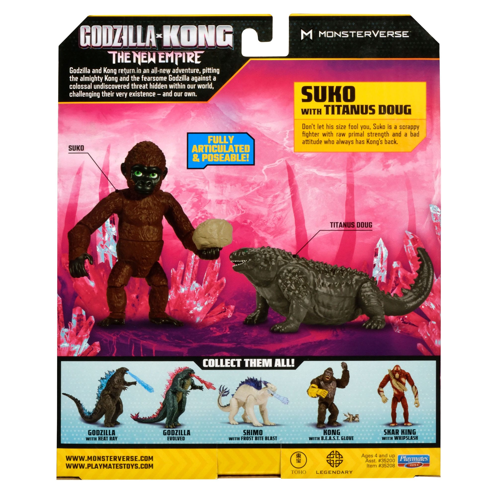 Godzilla x Kong The new Empire Actionfiguren Basic Figures 15 cm Sortiment (8)