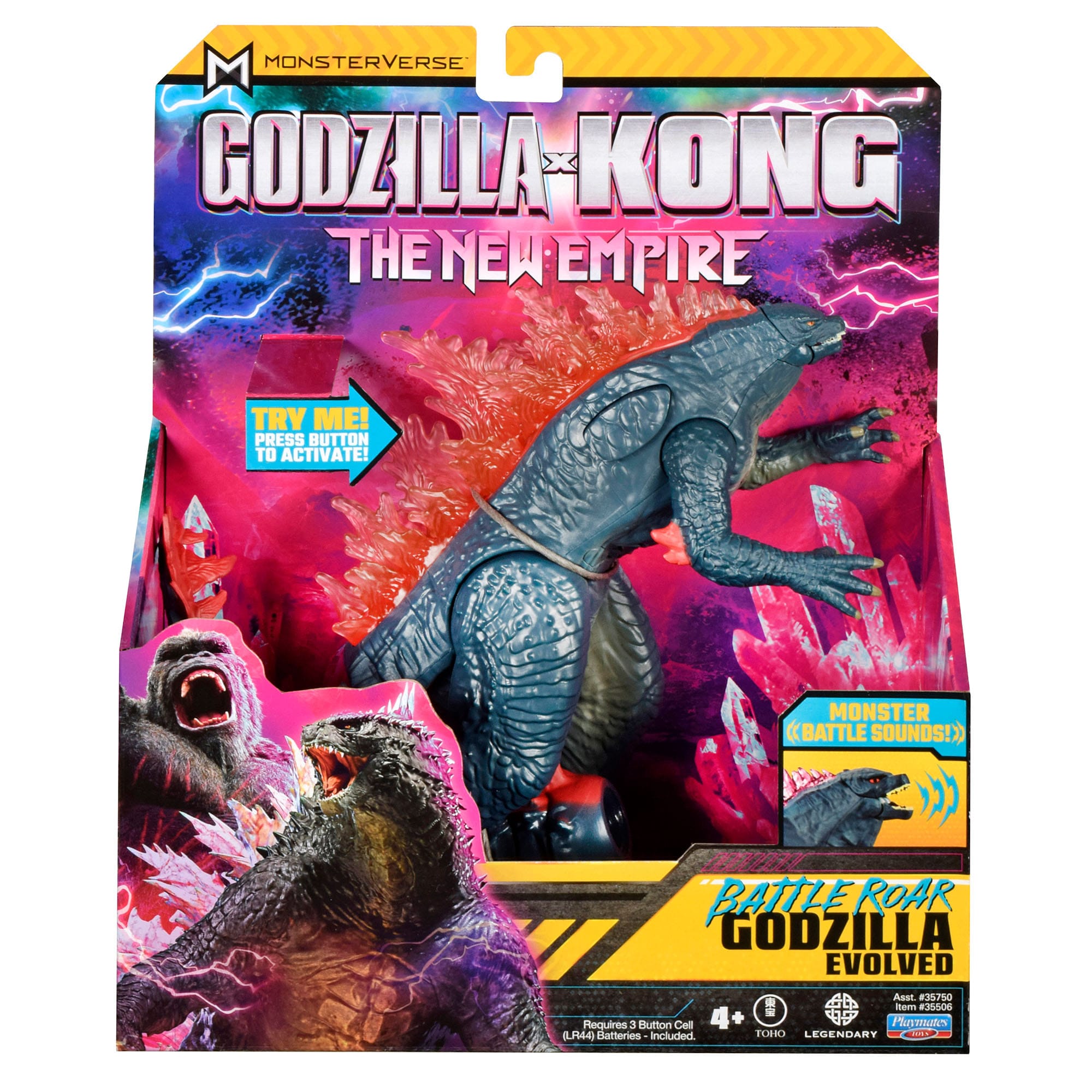 Godzilla x Kong The new Empire Actionfiguren Deluxe elek Figures 18 cm Sortiment (4)