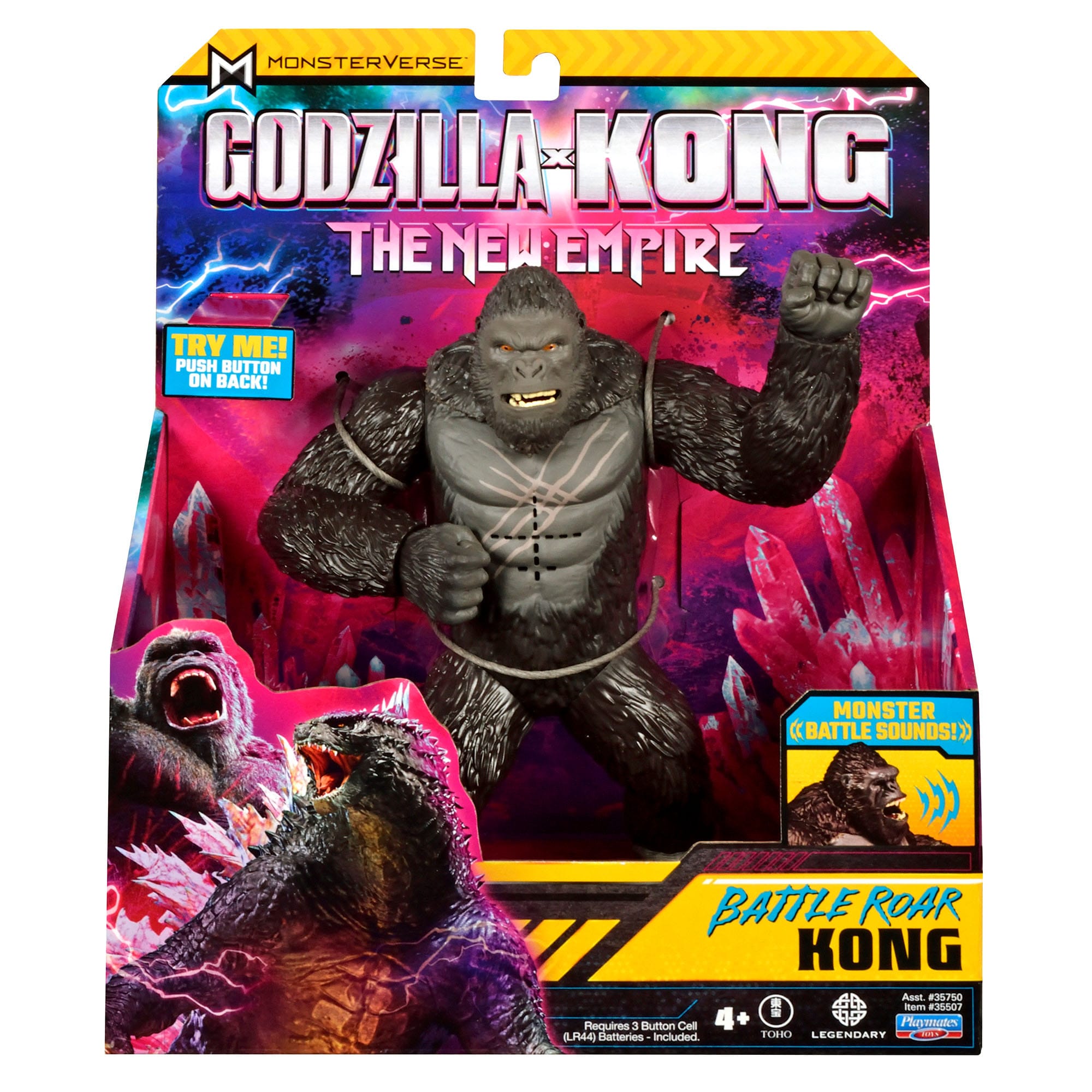 Godzilla x Kong The new Empire Actionfiguren Deluxe elek Figures 18 cm Sortiment (4)