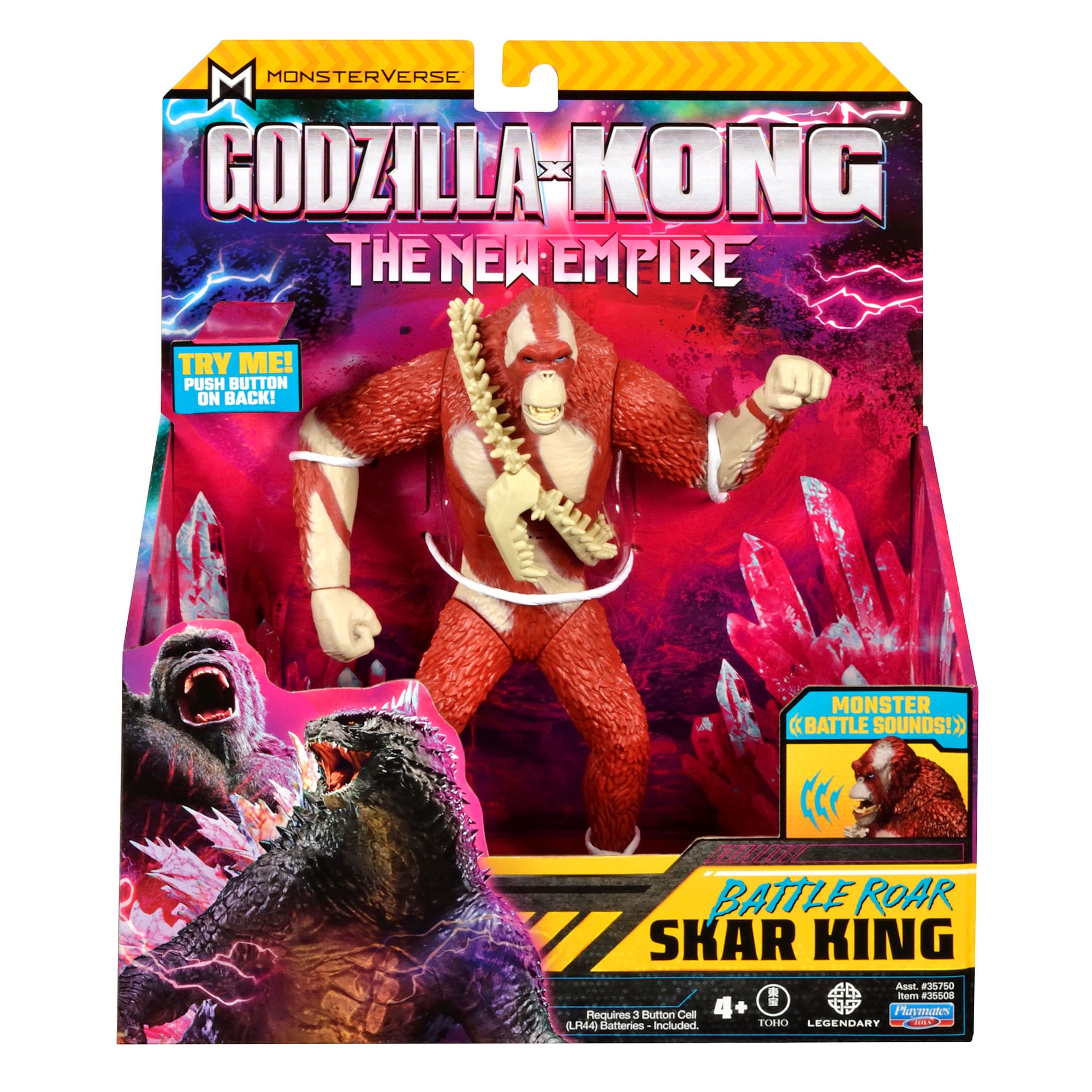 Godzilla x Kong The new Empire Actionfiguren Deluxe elek Figures 18 cm Sortiment (4)