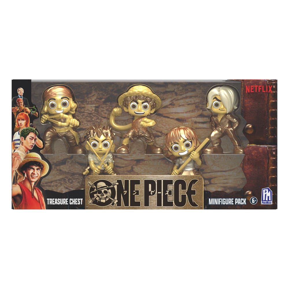 One Piece Minifiguren Set Gold 6 cm