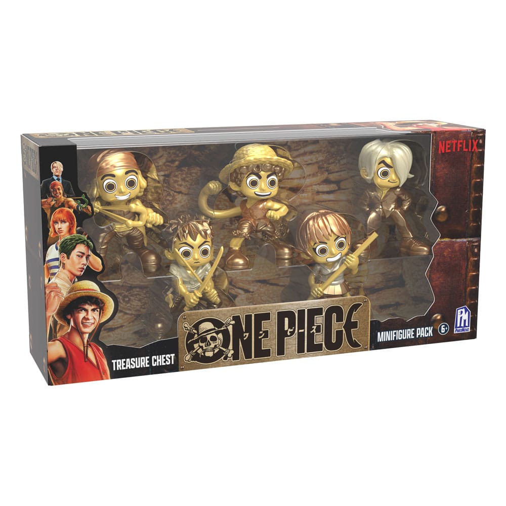 One Piece Minifiguren Set Gold 6 cm