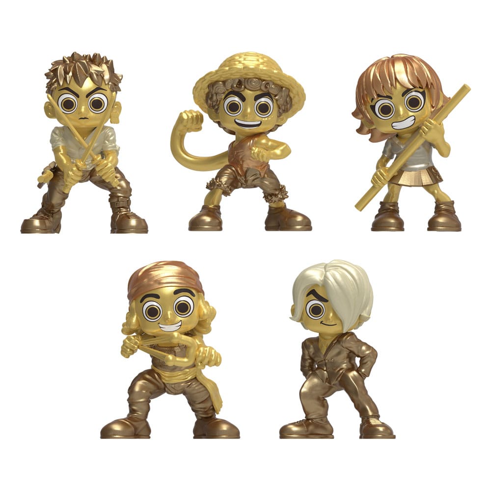 One Piece Minifiguren Set Gold 6 cm