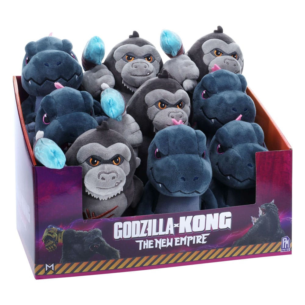 Godzilla x Kong: The New Empire Plüschfiguren 15 cm Sortiment (9)