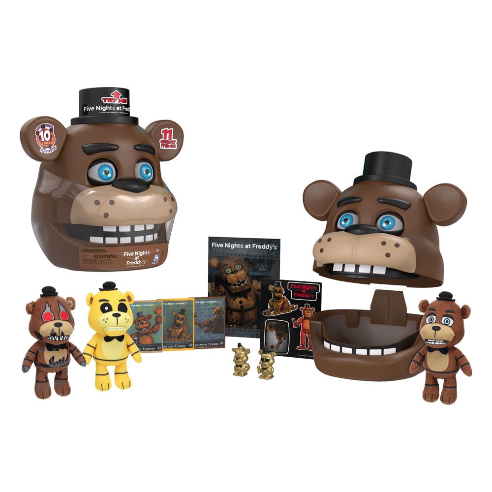 Five Nights at Freddy's Actionfigur Freddy Alive Head Bundle