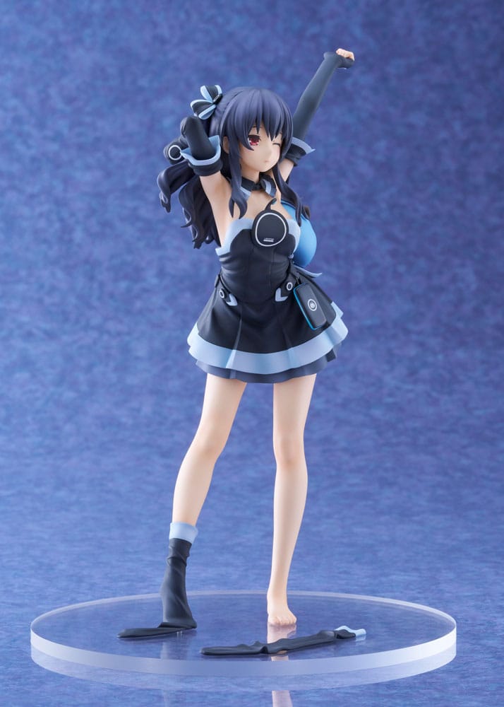 Hyperdimension Neptunia Statue 1/8 Neptunia Uni Wake Up Overseas Edition 20 cm