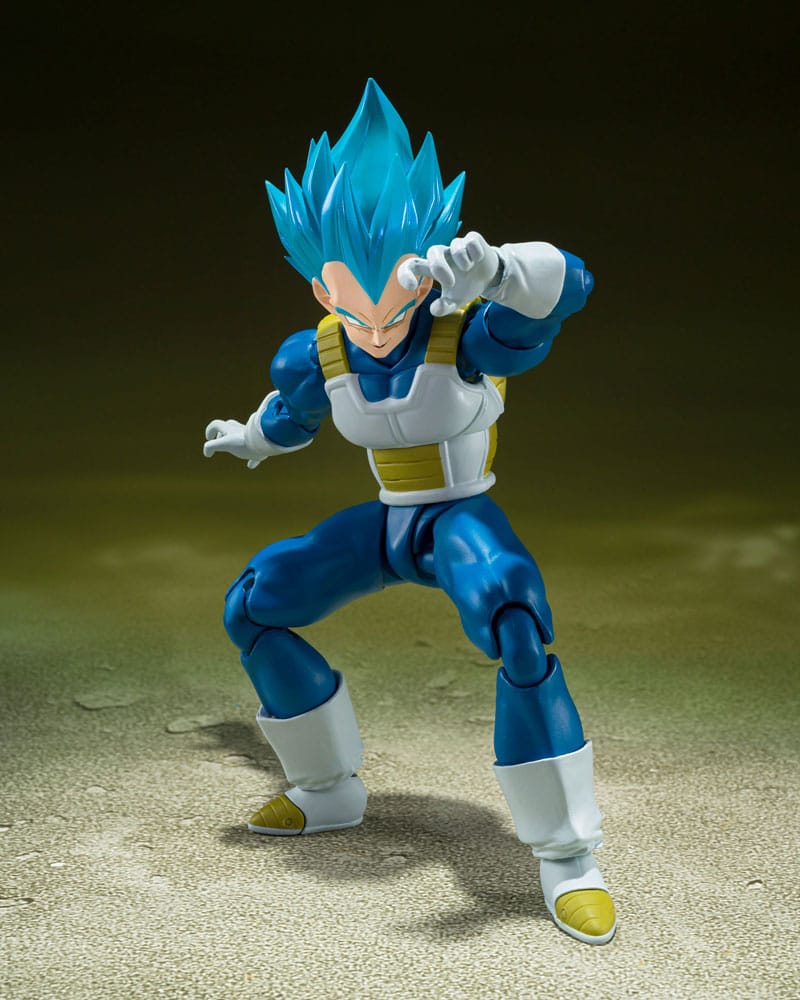 Dragon Ball Super S.H. Figuarts Actionfigur Super Saiyan God Super Saiyan Vegeta -Unwavering Saiyan Pride- 14 cm