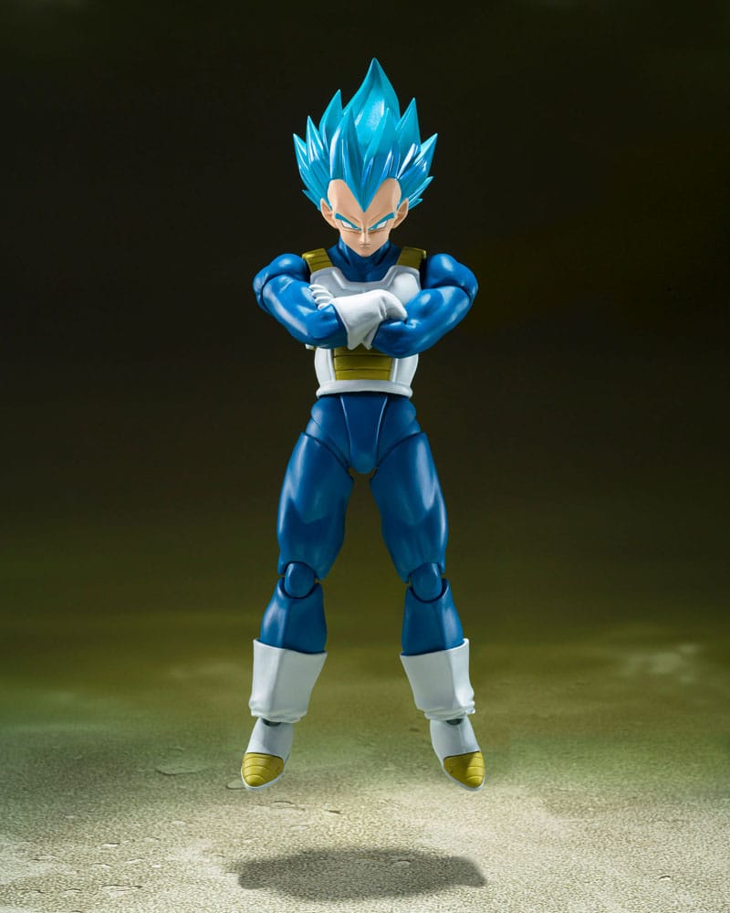 Dragon Ball Super S.H. Figuarts Actionfigur Super Saiyan God Super Saiyan Vegeta -Unwavering Saiyan Pride- 14 cm