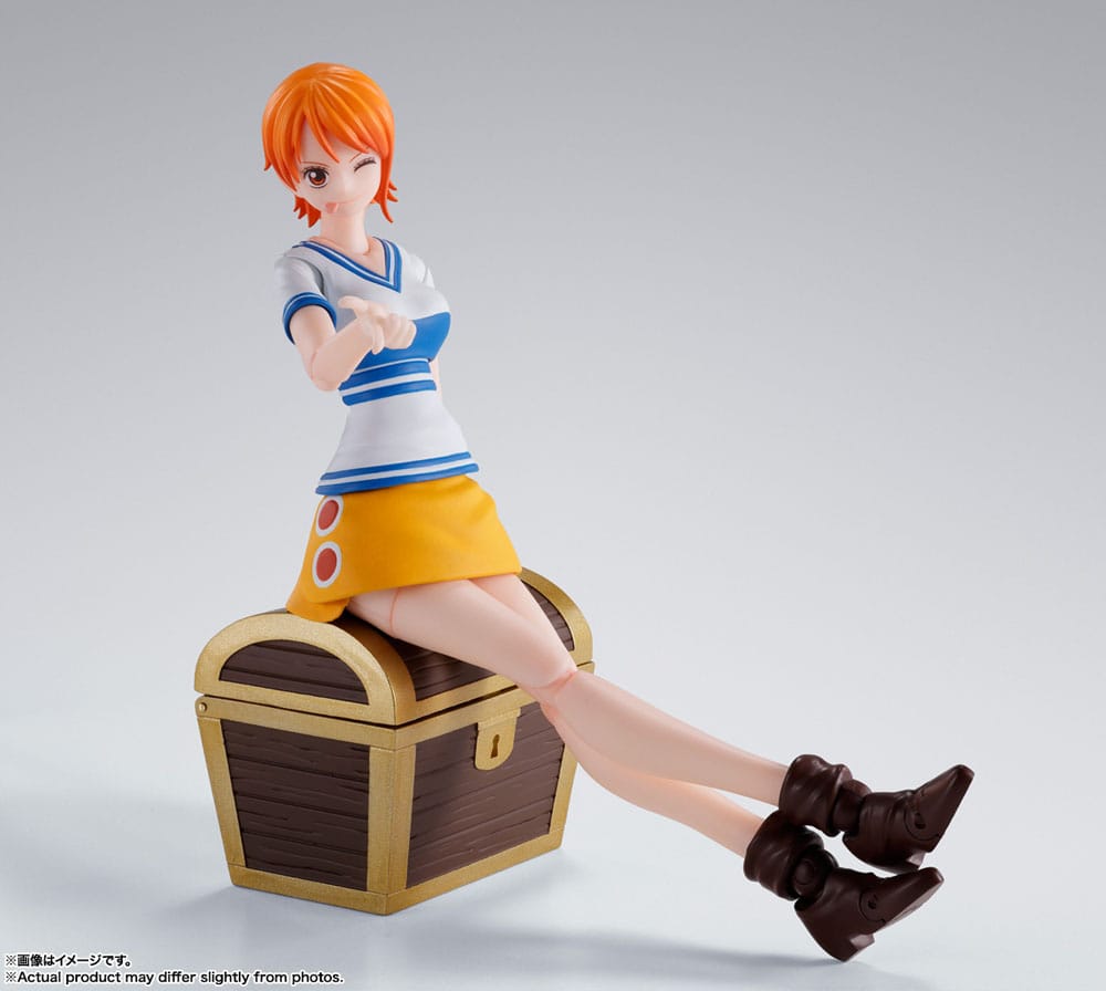 One Piece S.H. Figuarts Actionfigur Nami Romance Dawn 14 cm