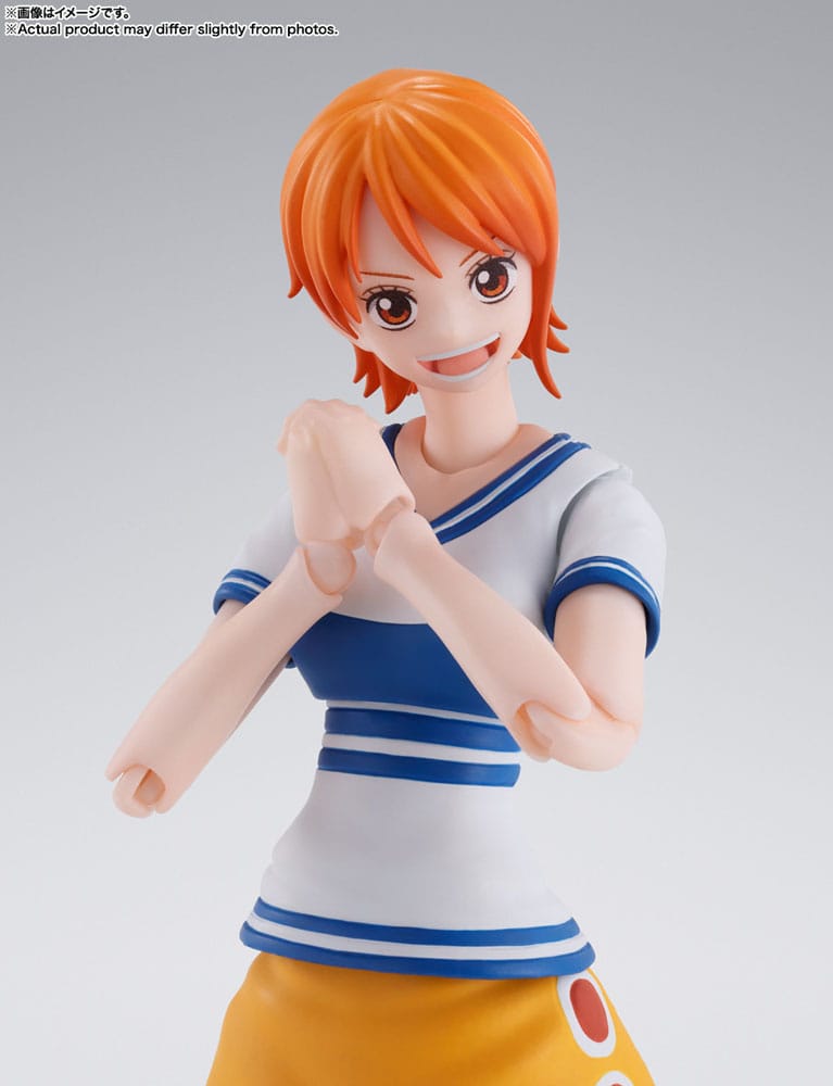 One Piece S.H. Figuarts Actionfigur Nami Romance Dawn 14 cm