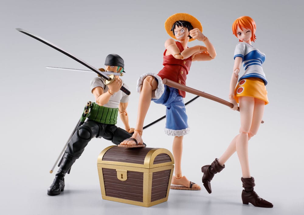 One Piece S.H.Figuarts Actionfigur Roronoa Zoro Romance Dawn Ver. 15 cm