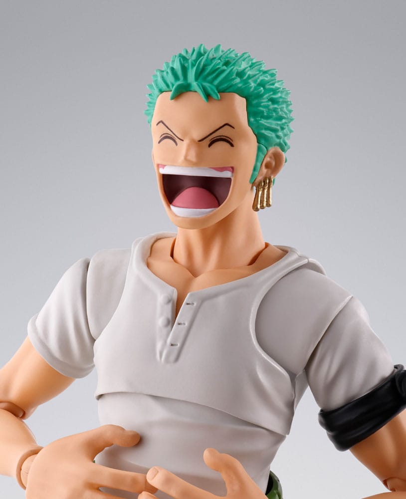 One Piece S.H.Figuarts Actionfigur Roronoa Zoro Romance Dawn Ver. 15 cm