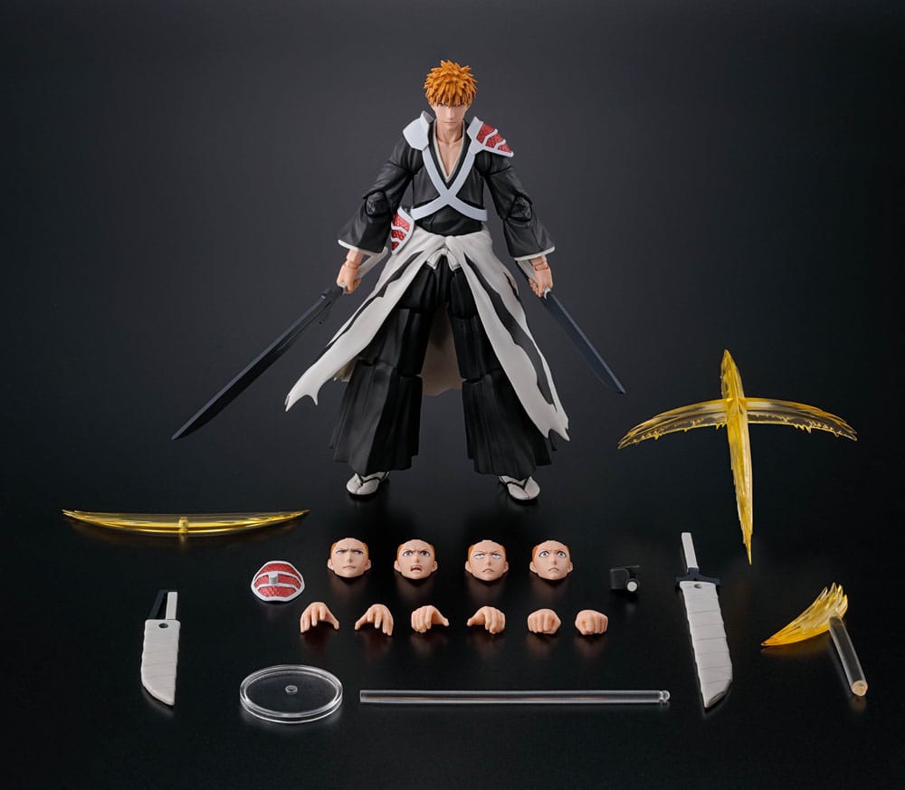 Bleach: Thousand-Year Blood War S.H. Figuarts Actionfigur Ichigo Kurosaki Dual Zangetsu 16 cm