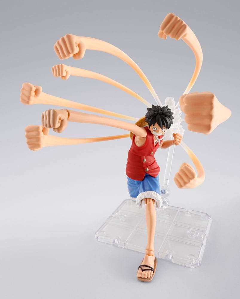 One Piece S.H. Figuarts Zubehör-Set Monkey D. Luffy Romance Dawn Gum-Gum Option Parts Set