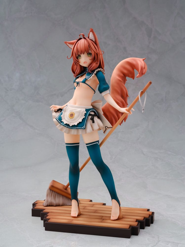 Original Character by Sawayaka Samehada Statue 1/6 Animal Ears Maid Kikimora 25 cm