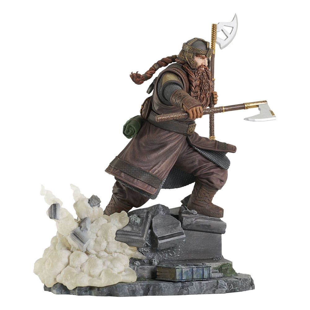 Herr der Ringe Deluxe Gallery PVC Statue Gimli 20 cm