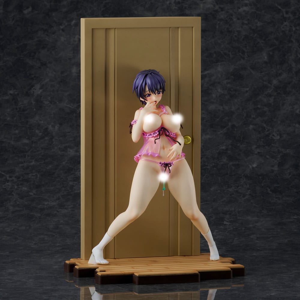 Original Illustration PVC Statue Mako-chan Development Diary: Makoto Himemiya illustration by Mutya 35 cm