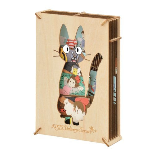 Kikis kleiner Lieferservice Paper Model Kit Paper Theater Wood Style Silhouette Jiji