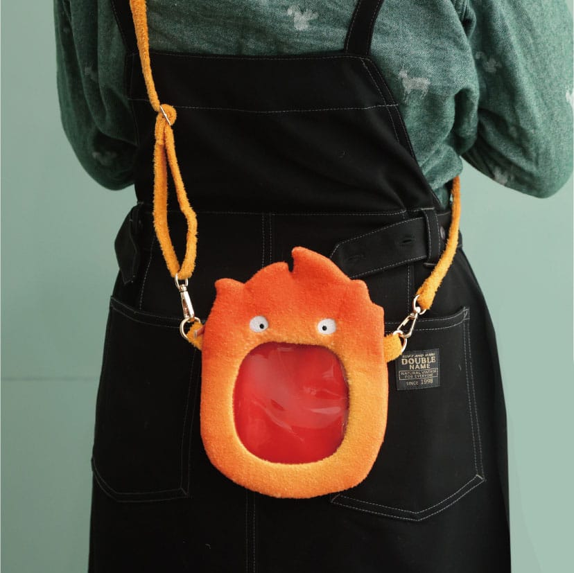 Das wandelnde Schloss Handtasche Calcifer