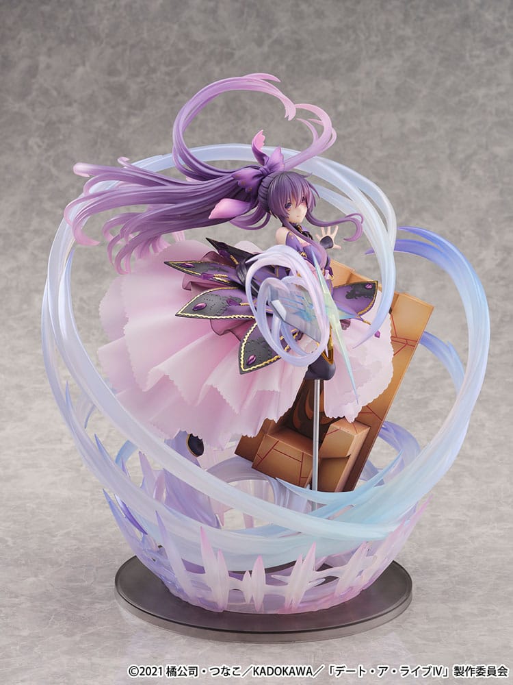 Date A Live IV SHIBUYA SCRAMBLE FIGURE PVC Statue 1/6 Tohka Yatogami Princess Amethyst Dress Ver. 32 cm