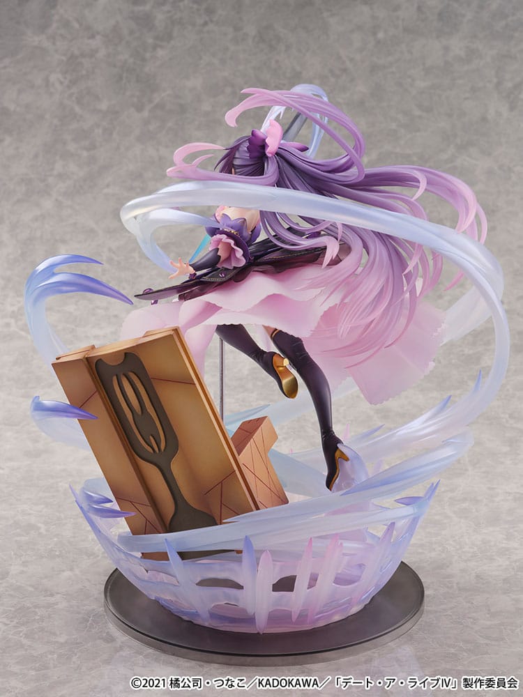 Date A Live IV SHIBUYA SCRAMBLE FIGURE PVC Statue 1/6 Tohka Yatogami Princess Amethyst Dress Ver. 32 cm