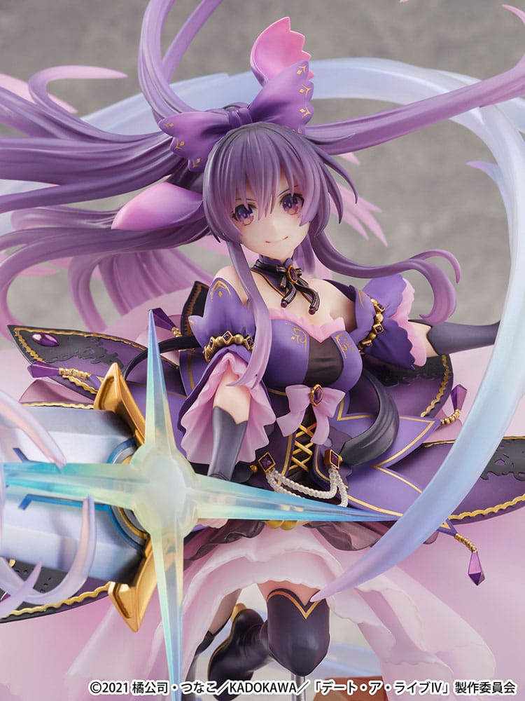 Date A Live IV SHIBUYA SCRAMBLE FIGURE PVC Statue 1/6 Tohka Yatogami Princess Amethyst Dress Ver. 32 cm