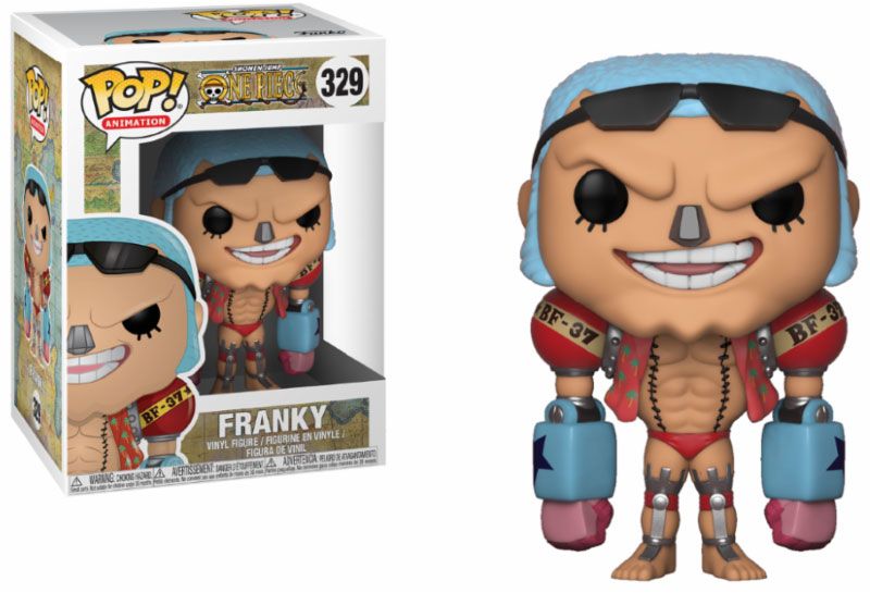 One Piece POP! Animation Vinyl Figur Franky 9 cm