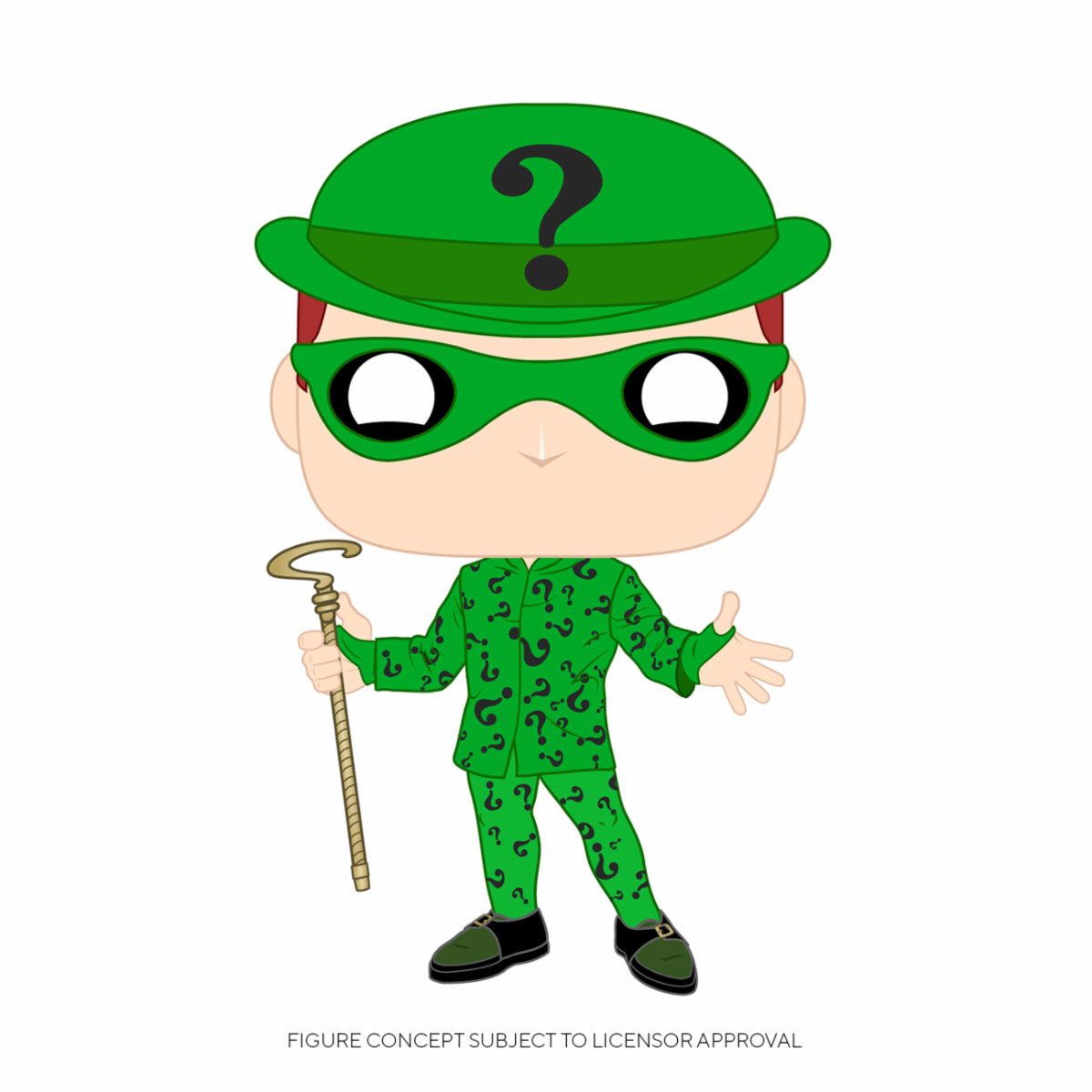 Batman Forever POP! Heroes Vinyl Figur Riddler 9 cm