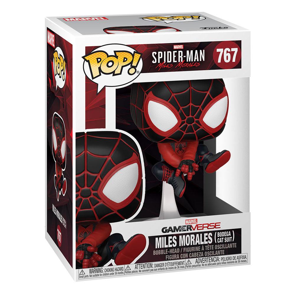 Marvel's Spider-Man POP! Games Vinyl Figur Miles Morales Bodega Suit 9 cm