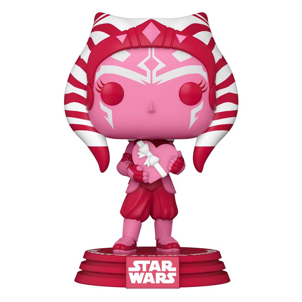 Star Wars Valentines POP! Star Wars Vinyl Figur Ahsoka 9 cm