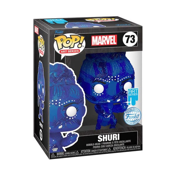 Marvel POP! Artist Series Vinyl Figur Shuri 9 cm