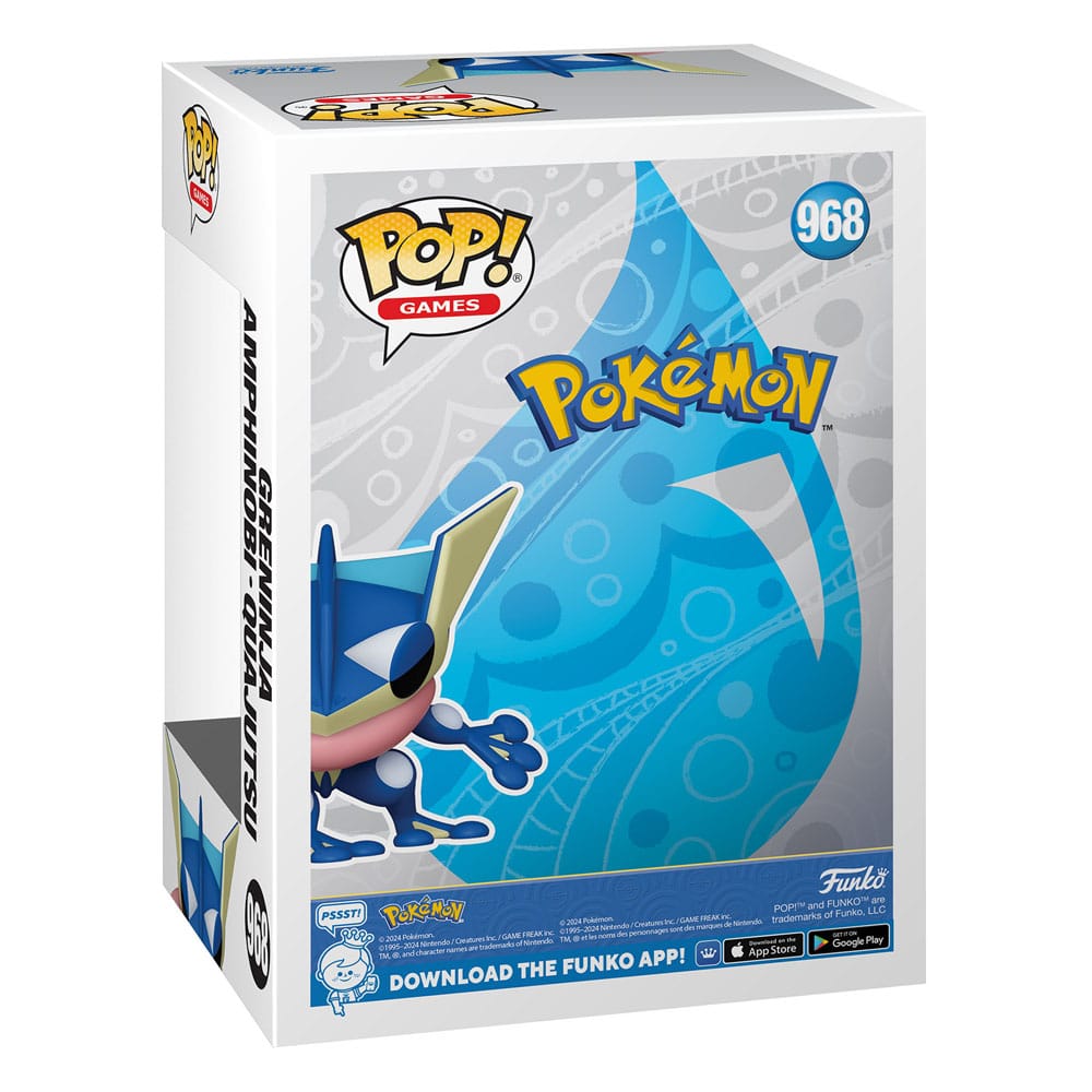 Pokemon POP! Games Vinyl Figur Greninja(EMEA) 9 cm