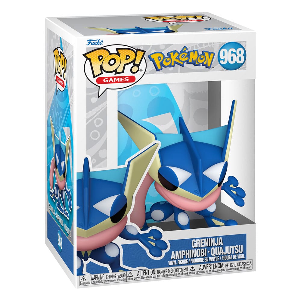 Pokemon POP! Games Vinyl Figur Greninja(EMEA) 9 cm