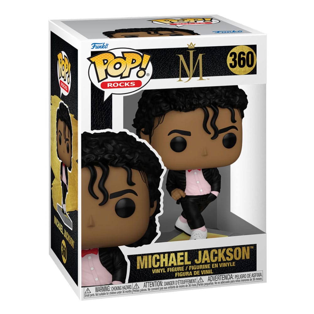 Michael Jackson POP! Rocks Vinyl Figur Billie Jean 9 cm