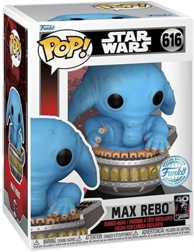 Star Wars: Obi-Wan POP! Vinyl Figur Max Rebo Exclusive Edition 9 cm