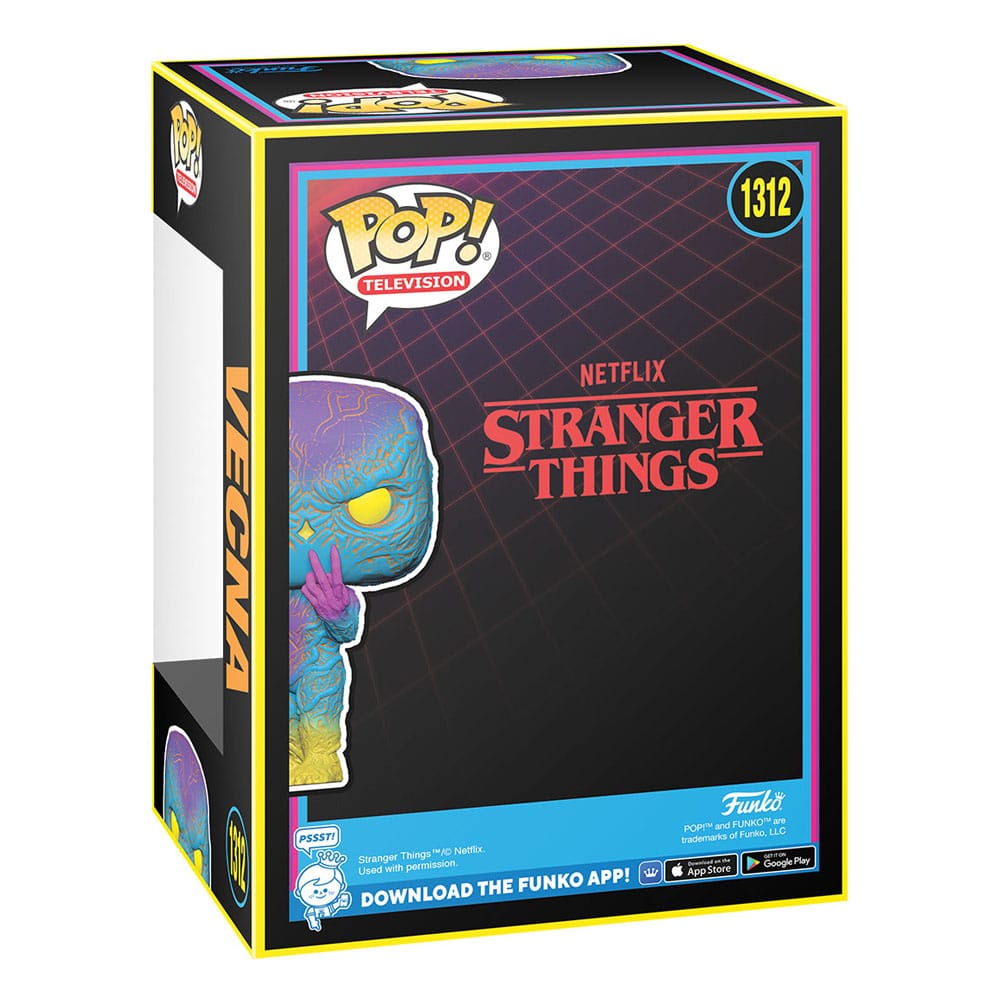 Stranger Things POP! TV Vinyl Figuren Vecna(BLKLT) 9 cm