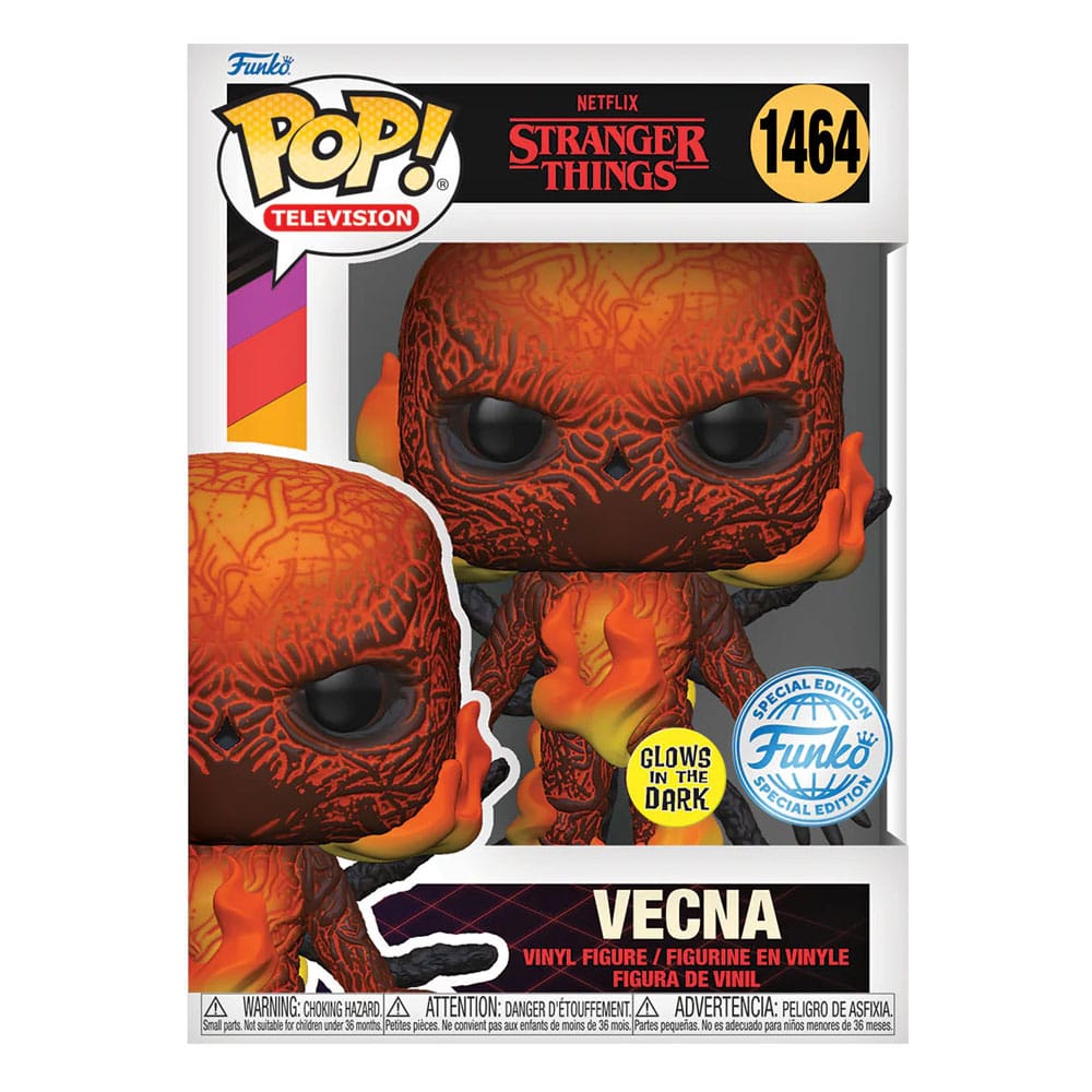 Stranger Things POP! Television Vinyl Figur Vecna (GITD) Special Edition 9 cm