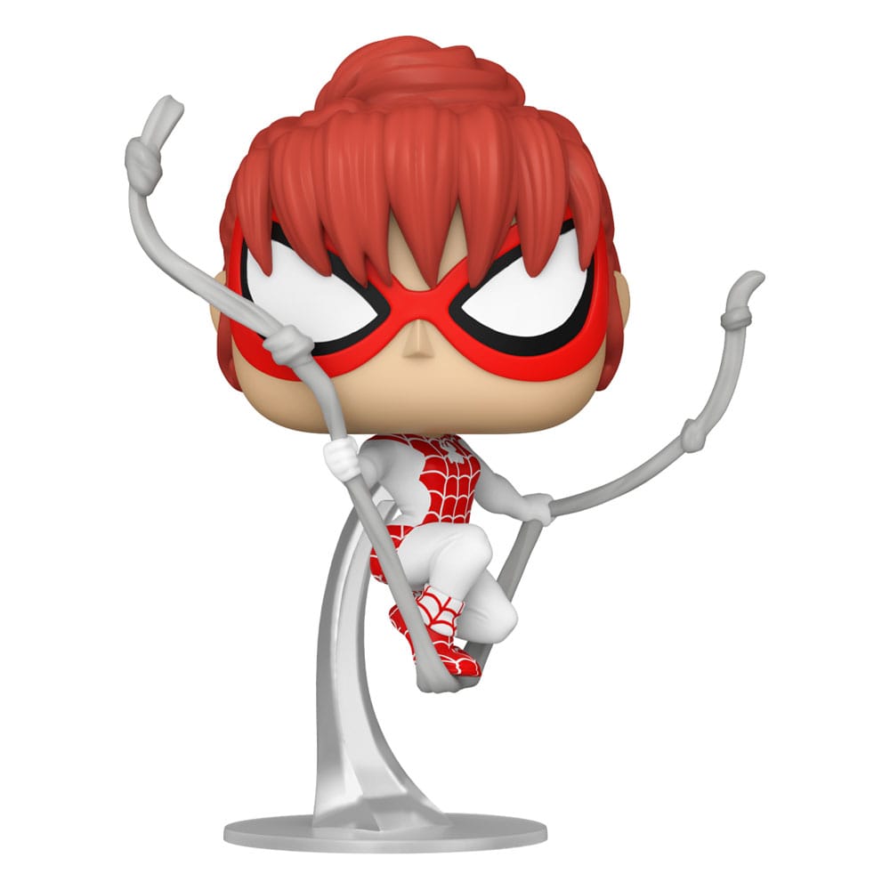 Spider-Man POP! Marvel Vinyl Figur Spinneret 9 cm