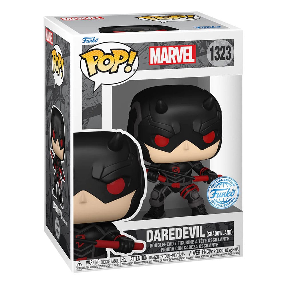 Marvel POP! Vinyl Figur Daredevil (Shadowland) Special Edition 9 cm