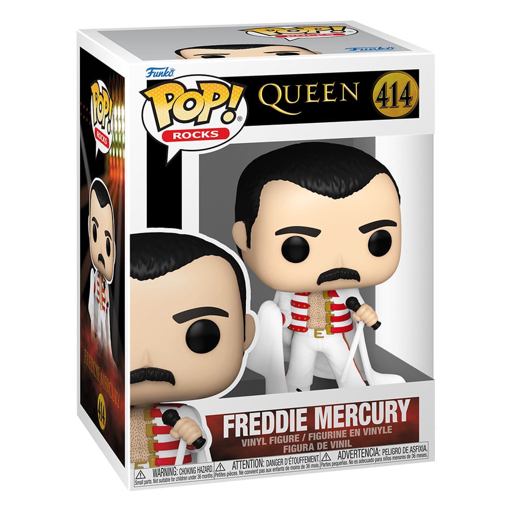 Queen POP! Rocks Vinyl Figur Freddie Mercury with Cape 9 cm