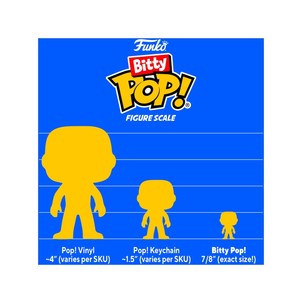 Star Wars: Mandalorian Bitty POP! Vinyl Figuren 4er-Pack Heavy Mandalorian 2,5 cm