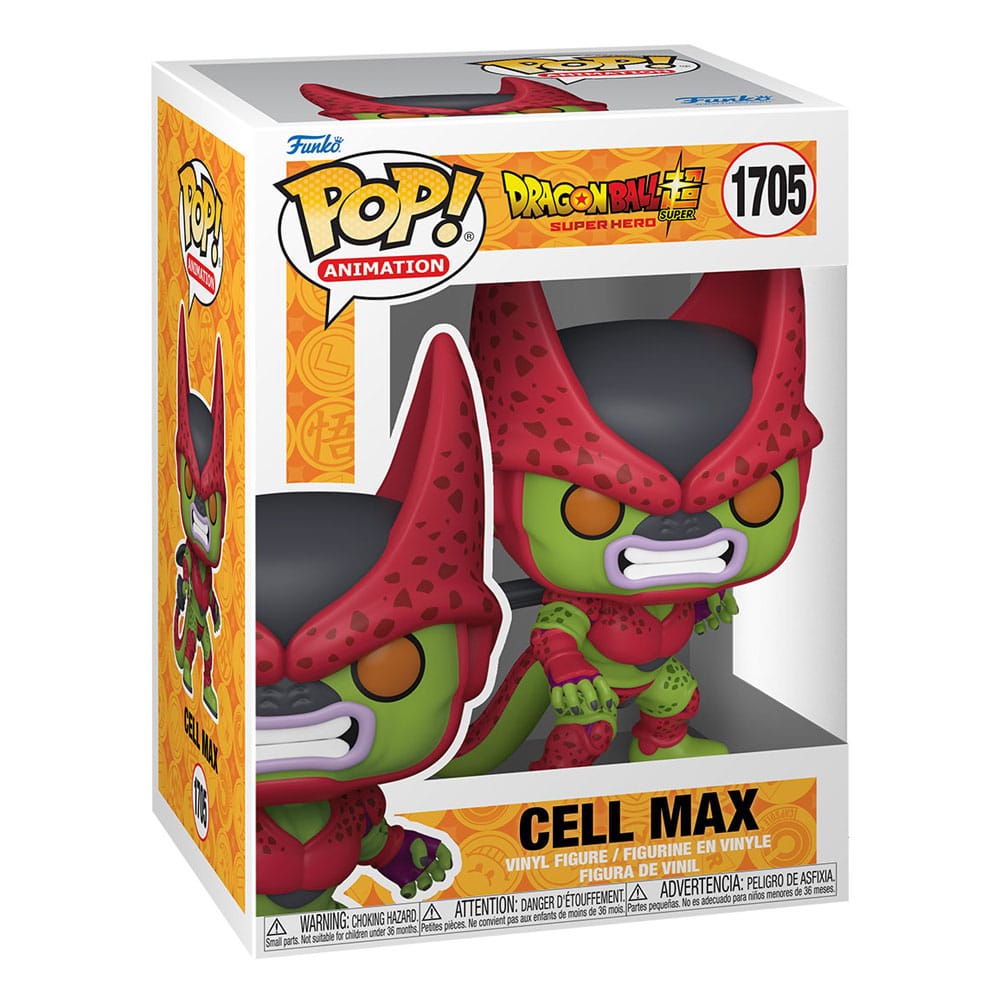 Dragon Ball Super: Super Hero POP! Vinyl Figur Cell Max 9 cm