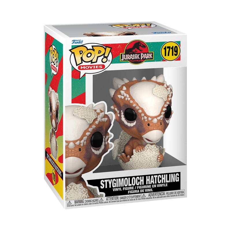 Jurassic Park Hatchling POP! Movies Vinyl Figur Stygimoloch 9 cm