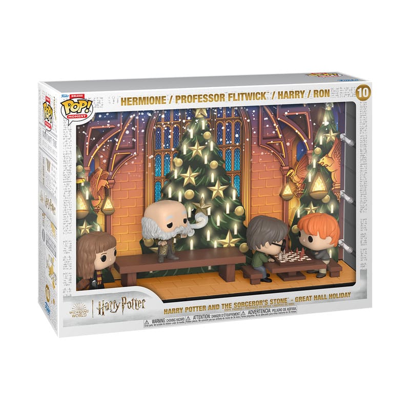 Harry Potter POP Moments Deluxe Vinyl Figuren 4er-Pack Great Hall Holiday