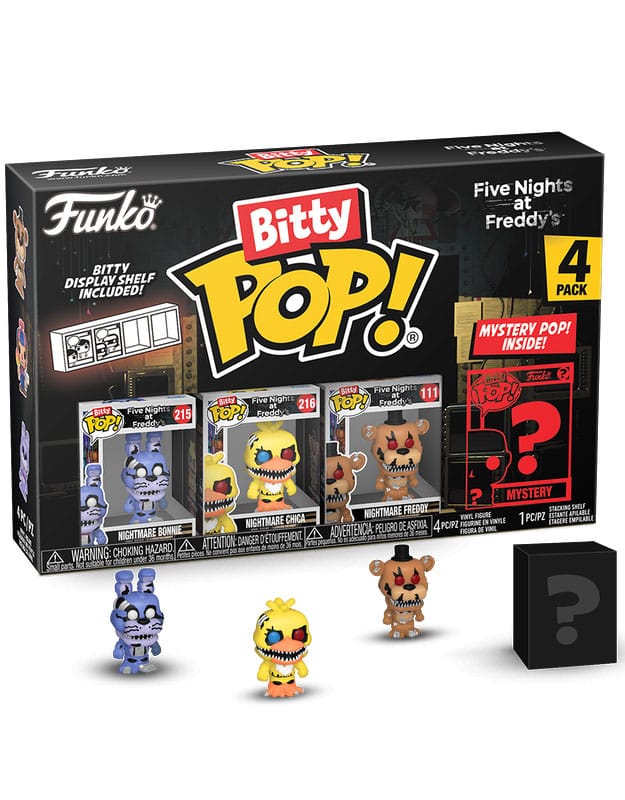 Five Nights at Freddy's Bitty POP! Vinyl Figuren 4er-Pack Display (12) 2,5 cm