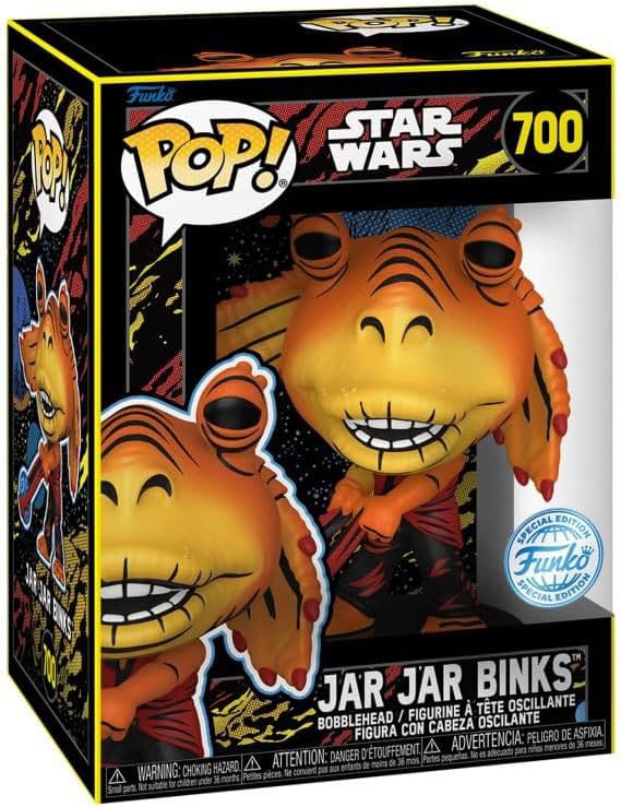 Pop! Star Wars: The Phantom Menace 25th Anniversary - Retro Jar Jar - Exclusive