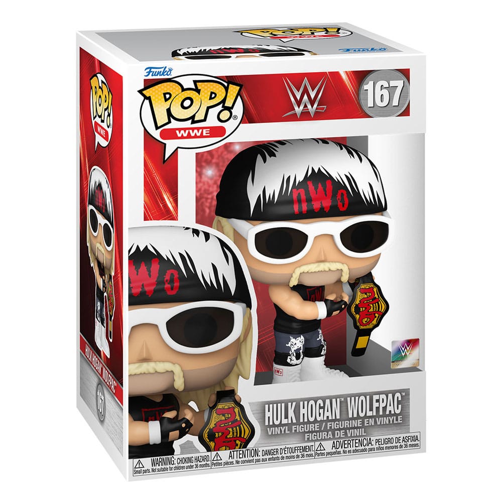 WWE POP! Vinyl Figur Wolfpac Hogan 9 cm