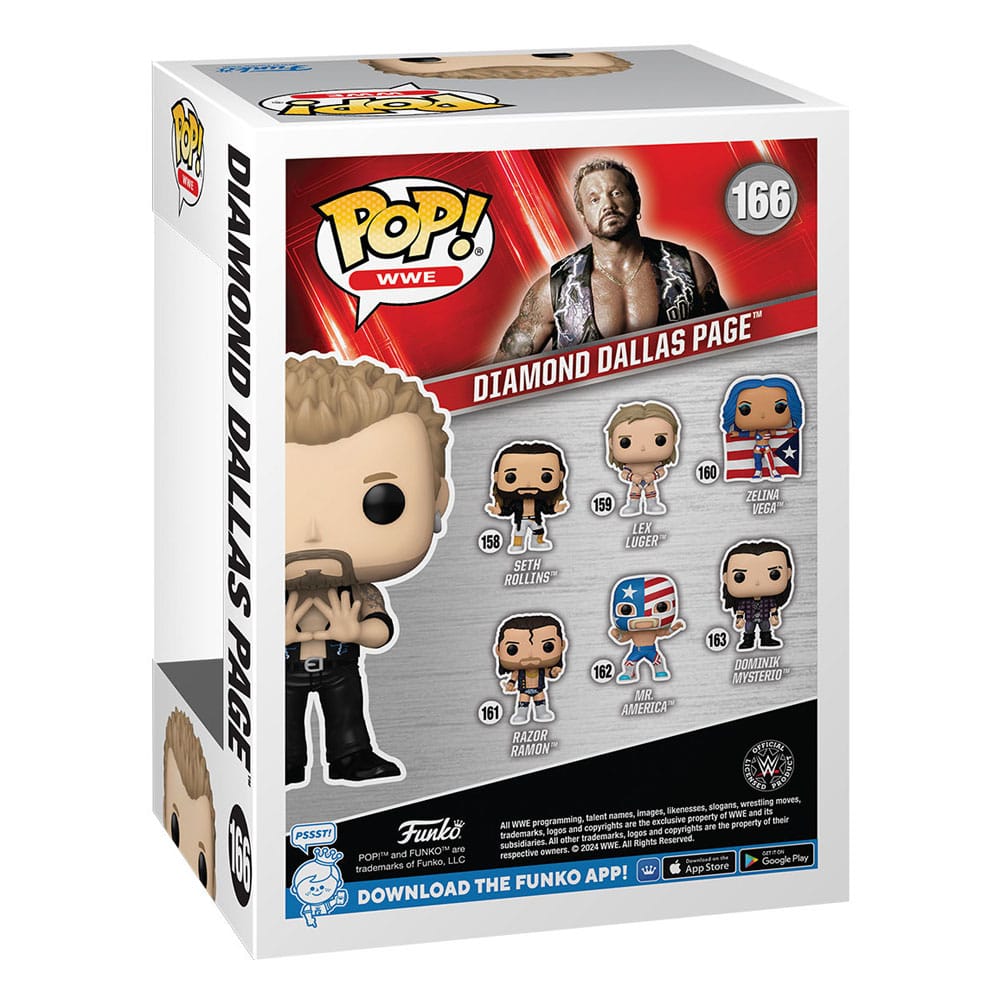 WWE POP! Vinyl Figur Diamond Dallas Page 9 cm